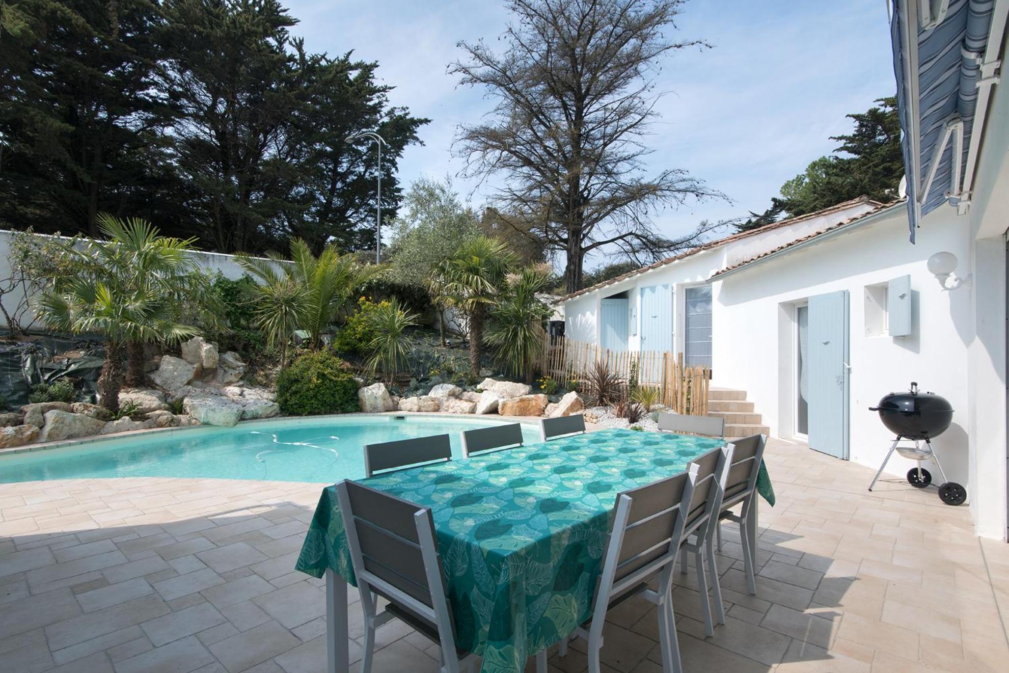 Tres Belle Villa Avec Piscine لو بوا بلاج أو ر المظهر الخارجي الصورة